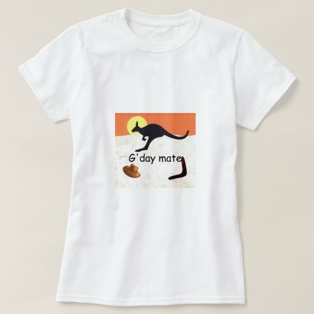 Känguru Jillo Tee Shirt (Design framsida)
