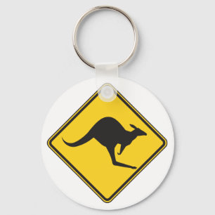 Känguru Keychain Nyckelring