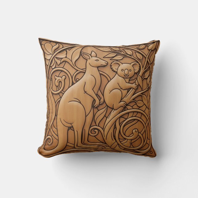 Känguru och Koala Kudde (Framsida)