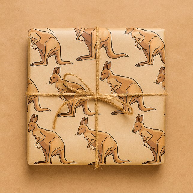 Känguru Presentpapper (Skapare uppladdad)