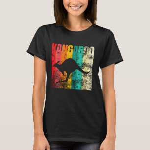 Känguru Retro T Shirt