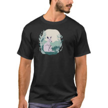 Känguru Siluett T-Shirt Design