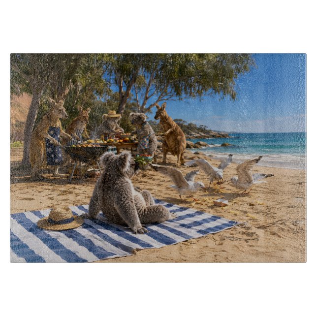 Känguru strand BBQ (Framsidan)