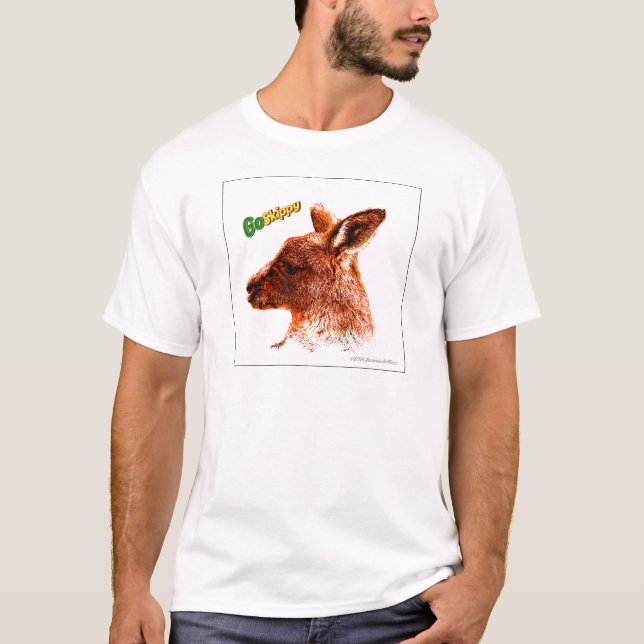 Känguru Tee Shirt (Framsida)