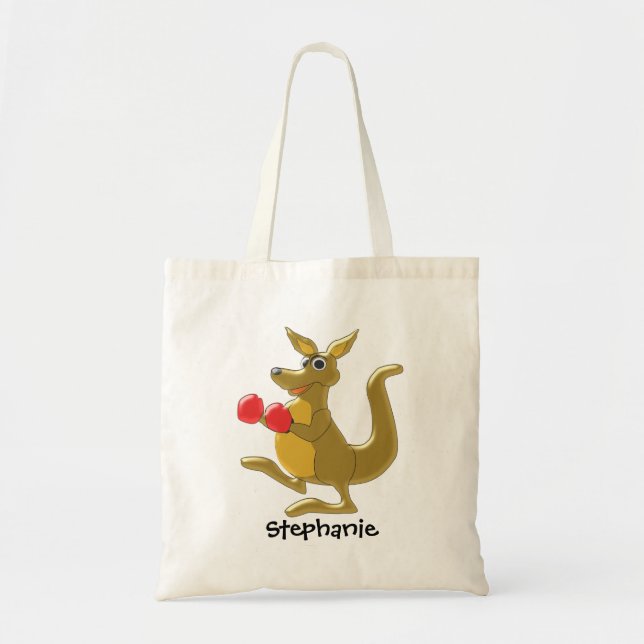 Kängurudesign Tygkasse (Framsidan)