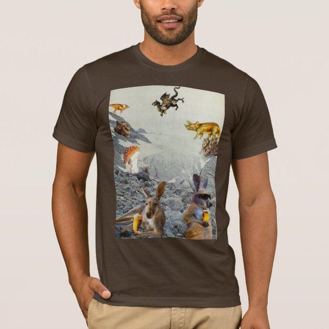 Känguruhelgdag T-shirt (Framsida)