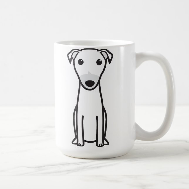 Känguruhundtecknad Kaffemugg (Höger)