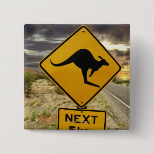 Kängurun undertecknar, Australien Knapp