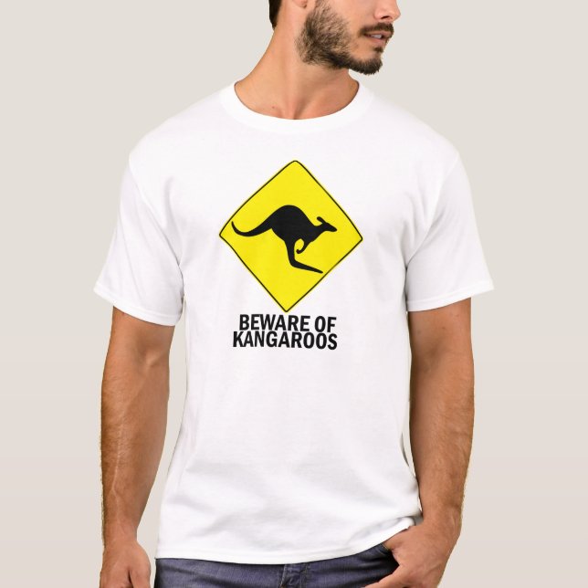 Kängurur T Shirt (Framsida)