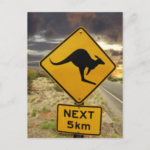 Kängurusktill, Australien Vykort