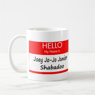"Känguruunge Jo-Jo" namn brickamugg Kaffemugg