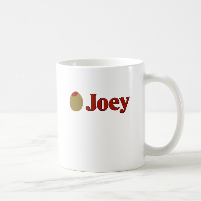 Känguruunge oliv (jag älskar) kaffemugg (Höger)