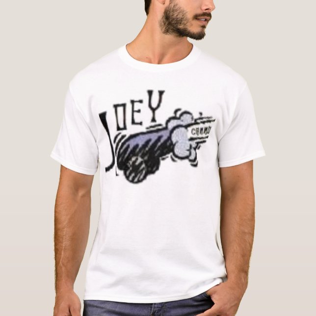 Känguruunge utslagsplats för kanonkanonlogotyp tee (Framsida)