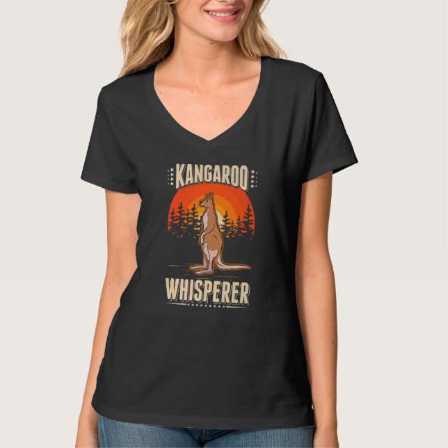 Känguruviskaren   t shirt (Framsida)