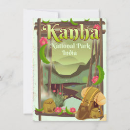 Kanha nationalpark Indien Inbjudningar
