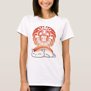 Kani Crab Sushi Cat T Shirt