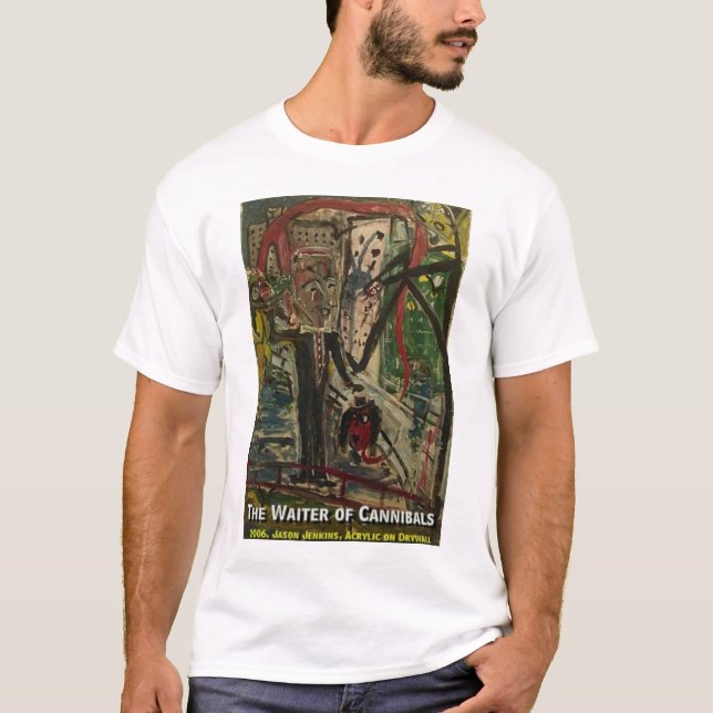 KANIBALERNAS SERVITÖR TEE SHIRT (Framsida)