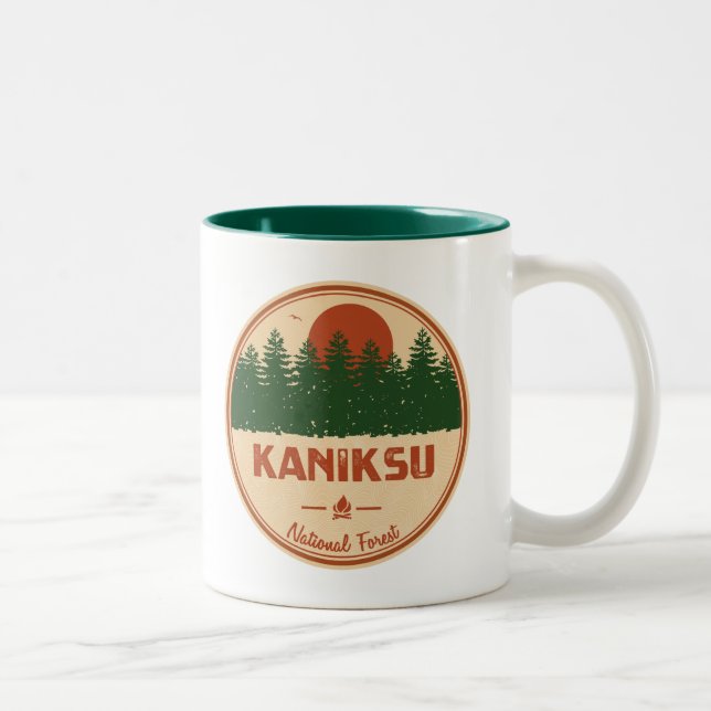 Kaniksu National Forest Två-Tonad Mugg (Höger)