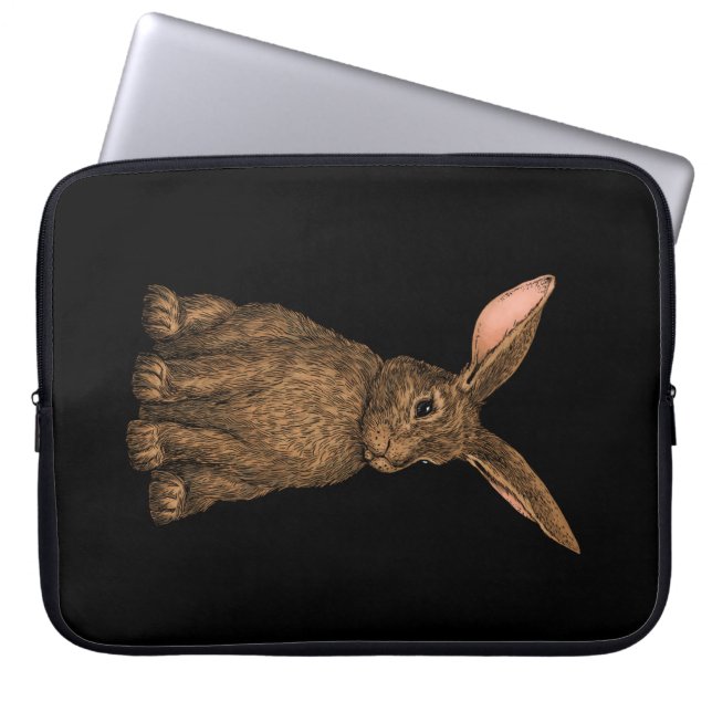 Kanin 3 laptop fodral (Framsidan)