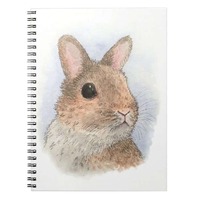 Kanin 62 bunny anteckningsbok (Framsidan)