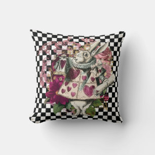 Kanin Alice i Wonderland Elegant Kudde
