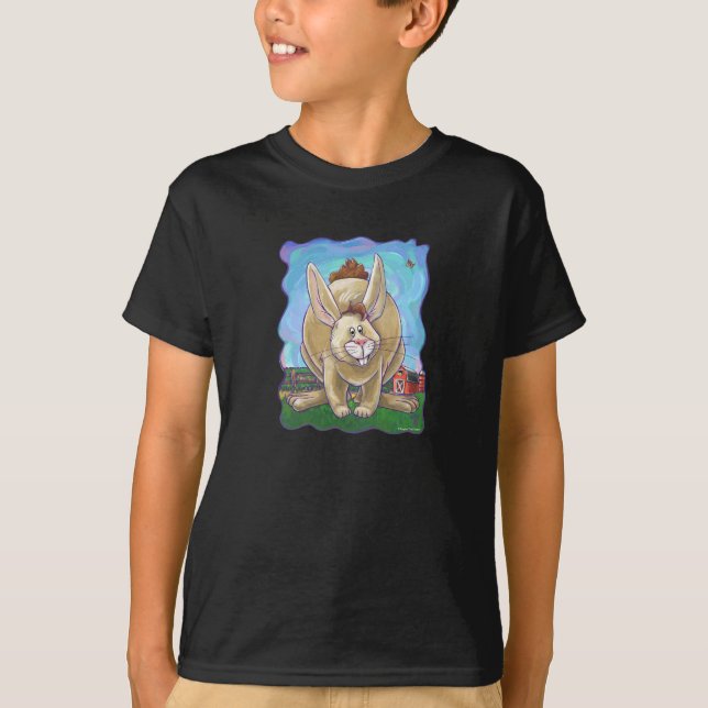 Kanin Animal Toppar Tee Shirt (Framsida)