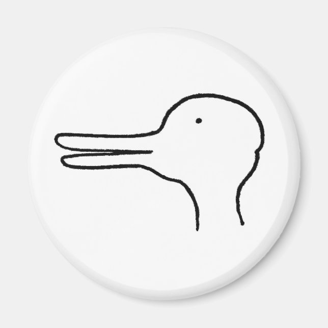 kanin anka - wittgenstein magnet (Framsidan)