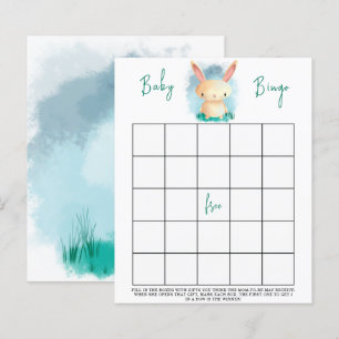 Kanin Baby shower bingo spel