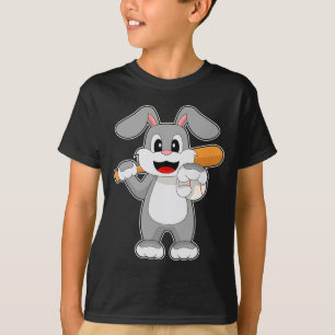 Kanin Baseboll Basebollträ Sport T Shirt
