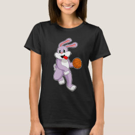 Kanin Basketspelare Basketboll T Shirt