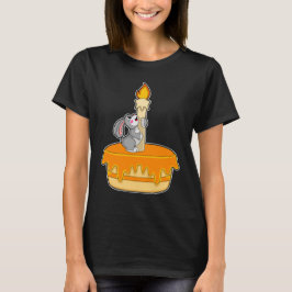 Kanin Birthday Cake Candle T Shirt