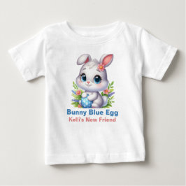 Kanin Blå Ägg T Shirt
