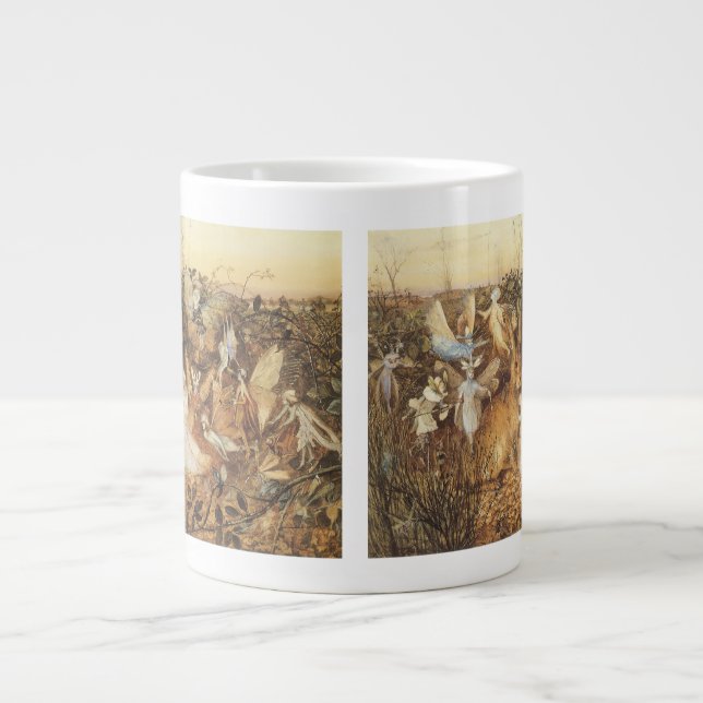 Kanin bland feer, klassiska sagor jumbo mugg (Framsidan)