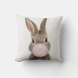 Kanin Bubbelgum Rosa Kudde