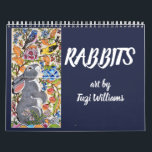 Kanin Bunny Art Calendar varje år Tuzi Williams Kalender<br><div class="desc">En samling färgrika och livliga kaninkonstverk av konstnären Tuzi Williams!</div>