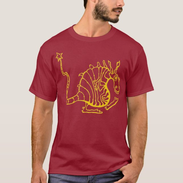 kanin-drake t-skjorta t shirt (Framsida)