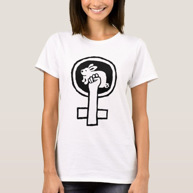 Kanin driver! Officiell Susan Aska-Lee Tshirt T-shirt (Framsida)