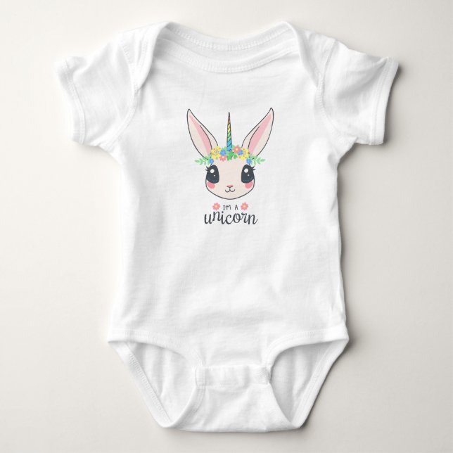 Kanin Enhörning T-Shirt (Framsida)