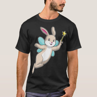 Kanin Fairy Magic trollspö Vingar T Shirt