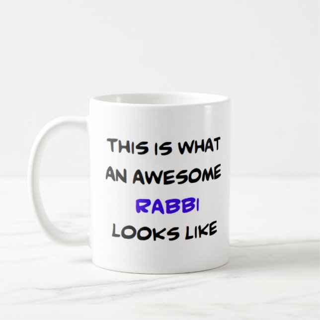 kanin, fantastisk kaffemugg (Vänster)