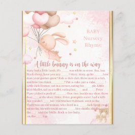 Kanin Flicka Baby Shower Lek