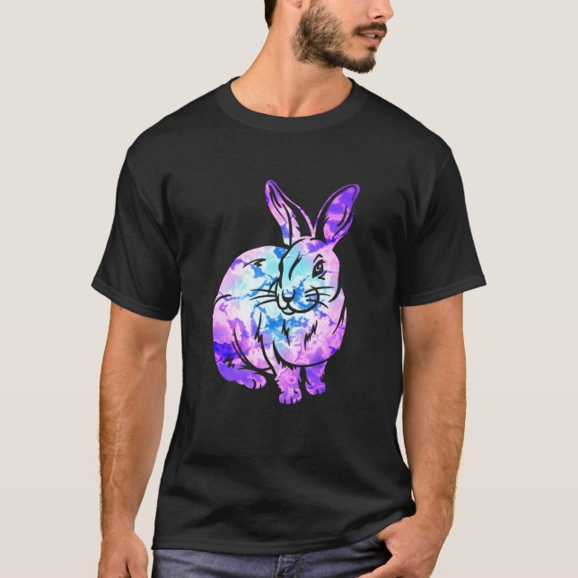 Kanin från 1990-talet, aaporwave Aesthetics Rabbit T Shirt (Framsida)