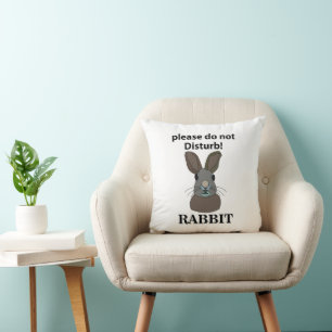 Kanin, gör inte skillnad på rabbit kudde