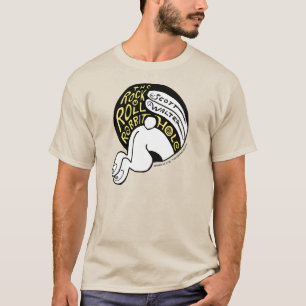Kanin Hål färg logotyp T Shirt