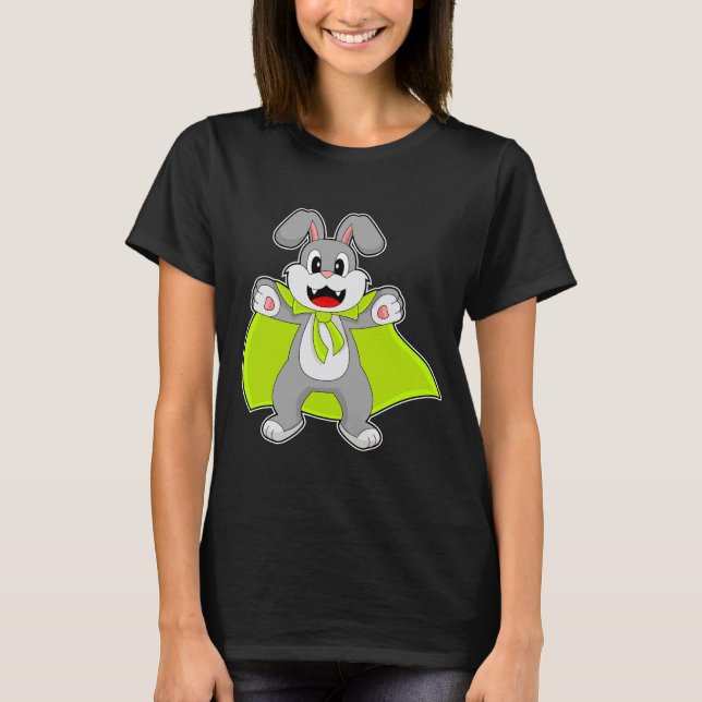 Kanin Halloween-kappa T Shirt (Framsida)