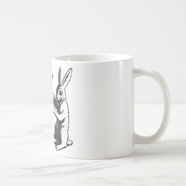 Kanin hämnd kaffemugg (Höger)