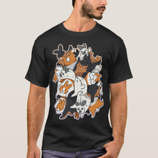 Kanin hög t shirt