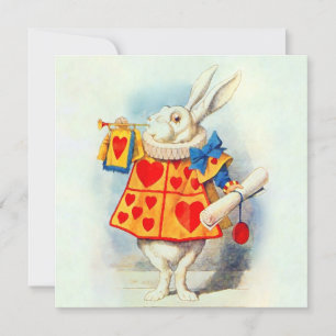 Kanin i Alice Underland ~ Inbjudan
