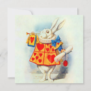 Kanin i Alice Wonderland ~ Inbjudan