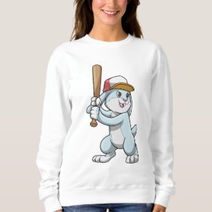 Kanin i Baseball med Baseball fladdermus T Shirt
